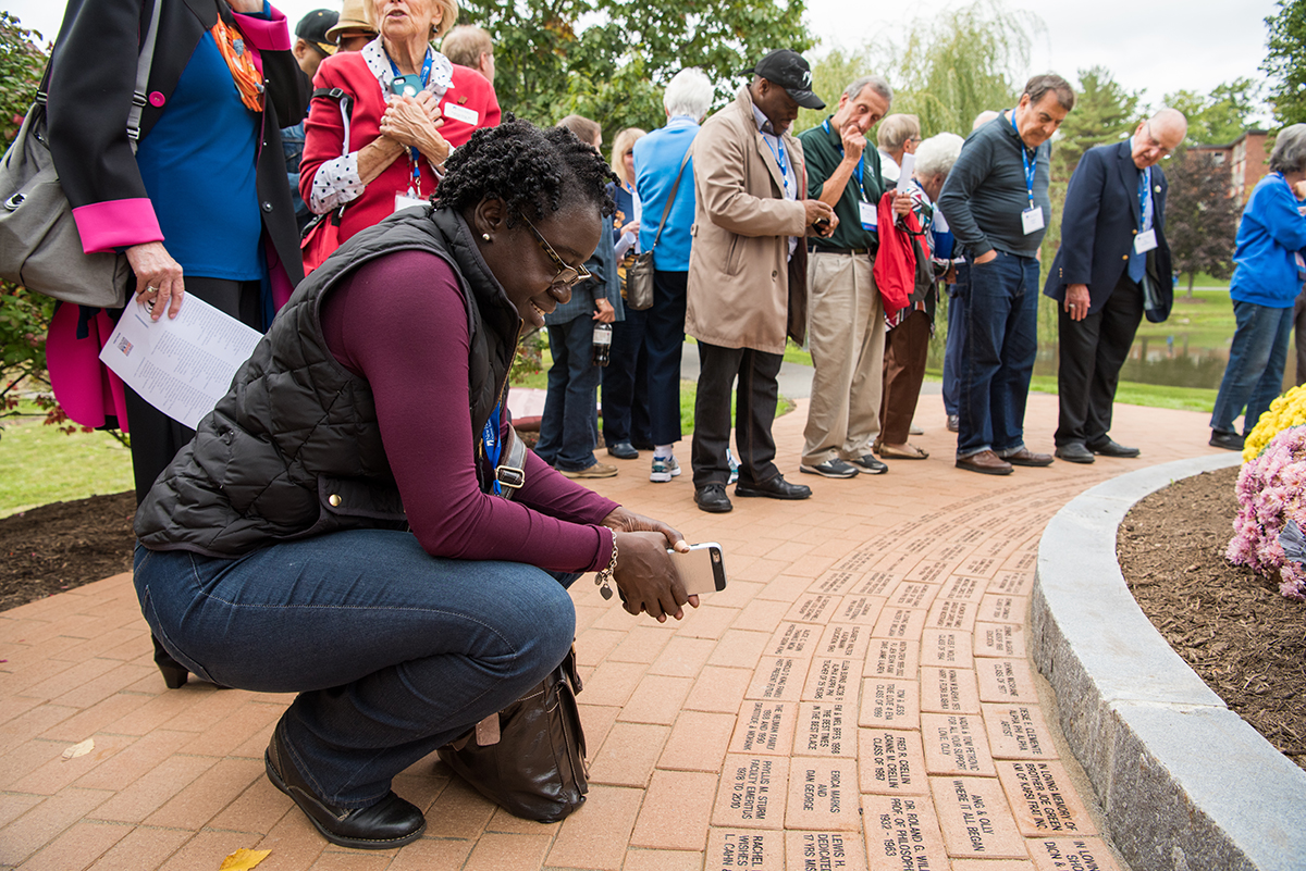 Walk of Honor Ribbon Cutting